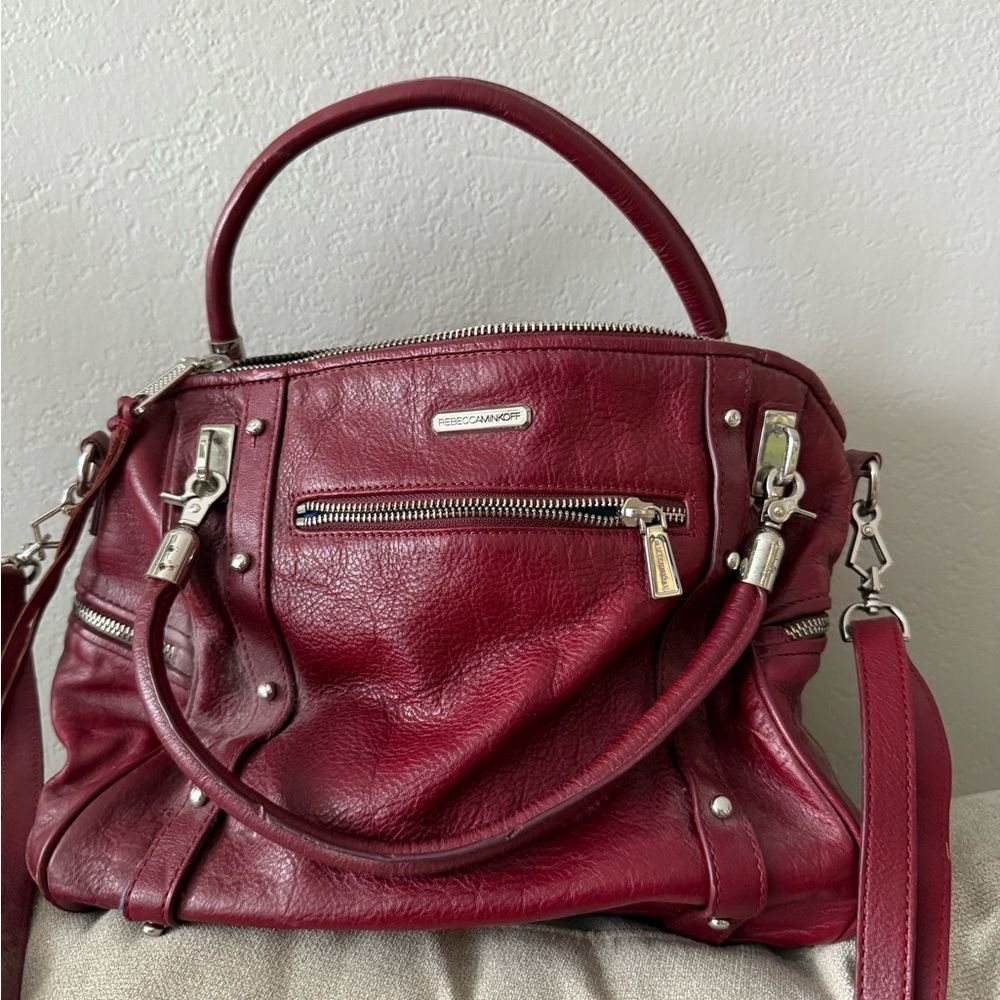 Rebecca Minkoff Red Leather Satchel